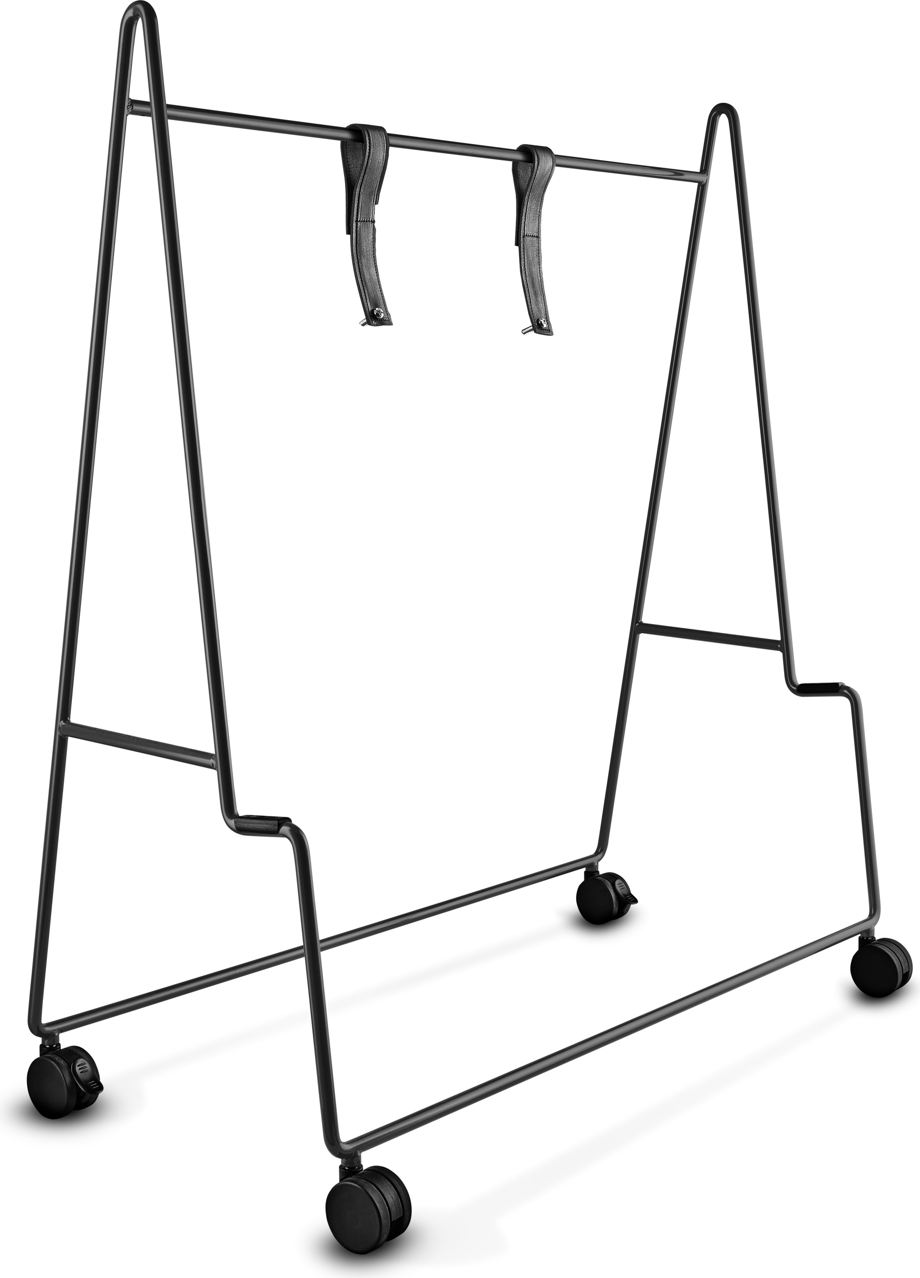 Stojak na kółkach pod telewizor Carry TV czarny