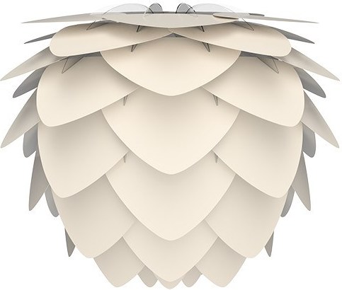 Lampa Aluvia średnia perłowa biel