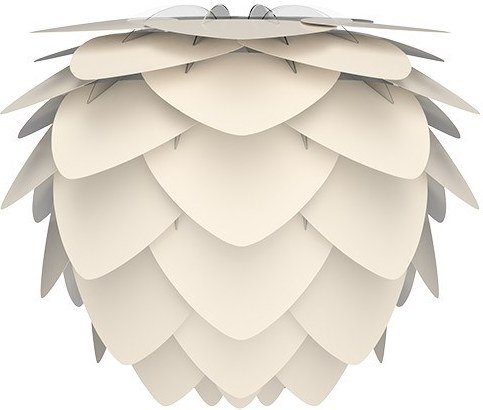 Lampa Aluvia średnia perłowa biel