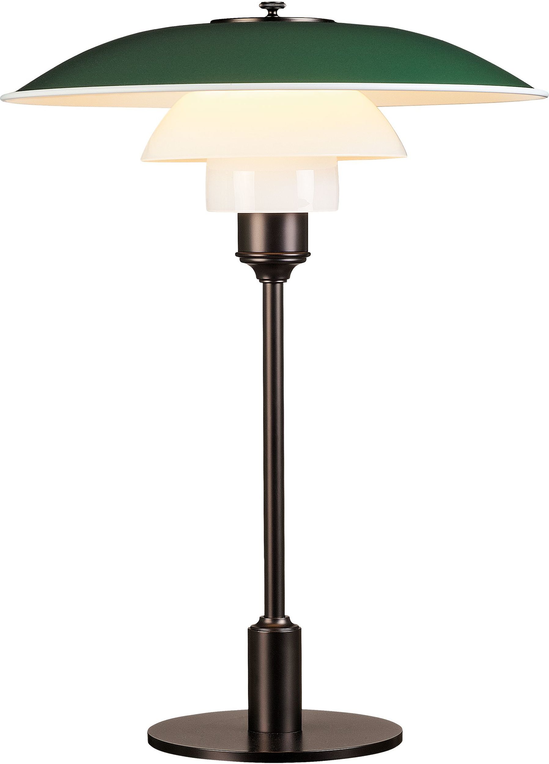 Lampa stołowa PH 33 cm zielona