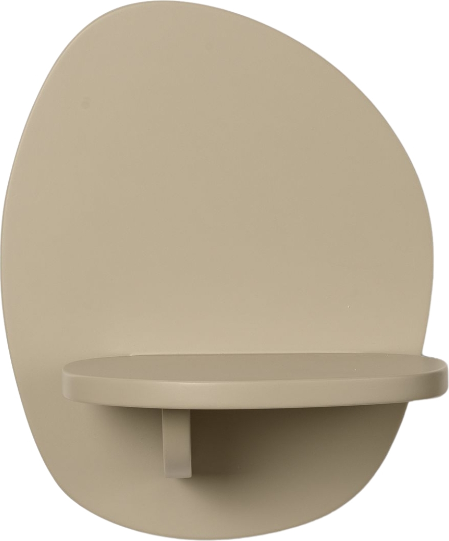 Półka ścienna Pilu 25 cm w kolorze kaszmiru