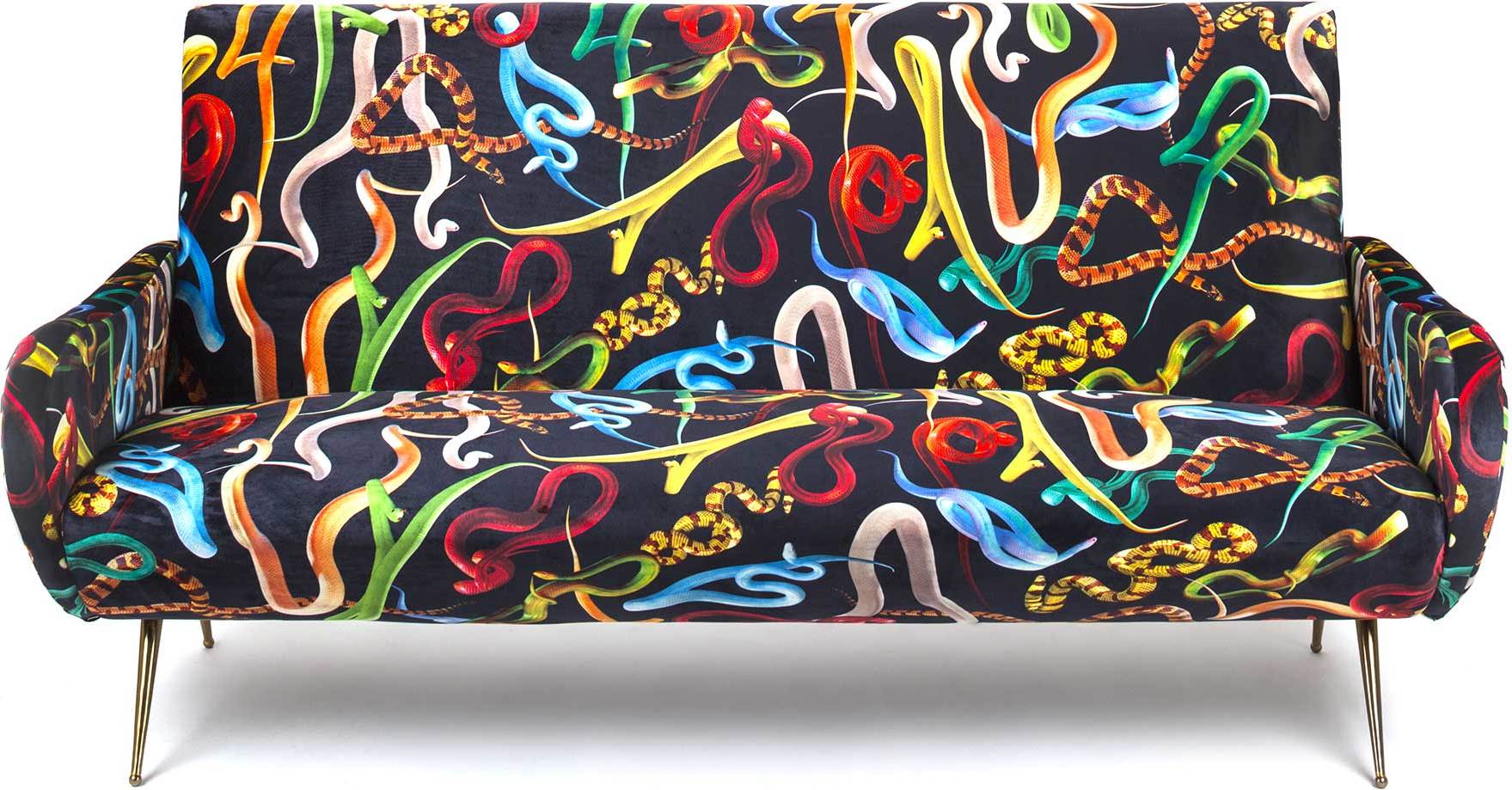 Sofa trzyosobowa Seletti Wears Toiletpaper Snakes