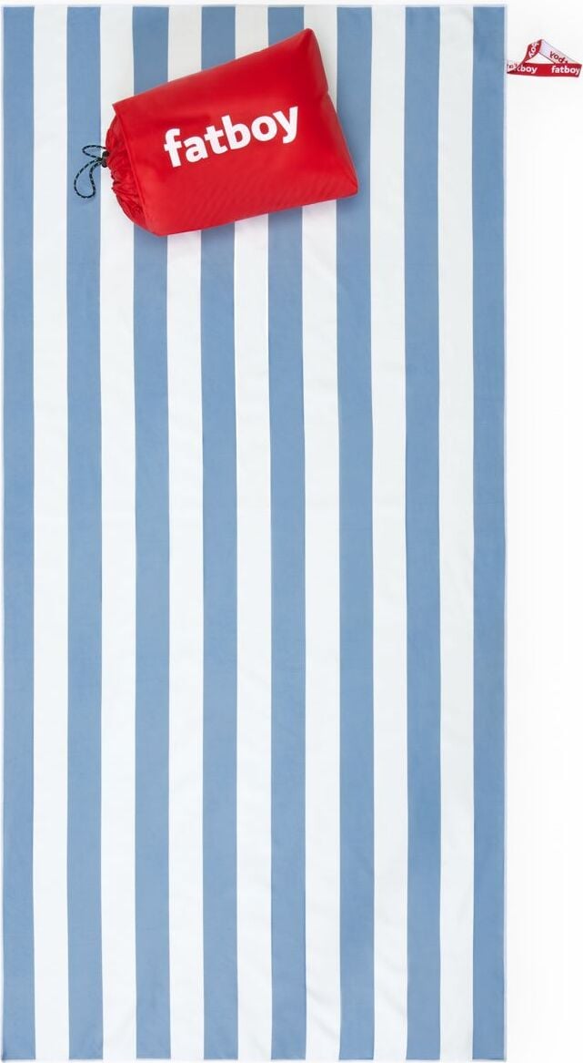 Ręcznik plażowy Beach niebieski z etui 2 el.