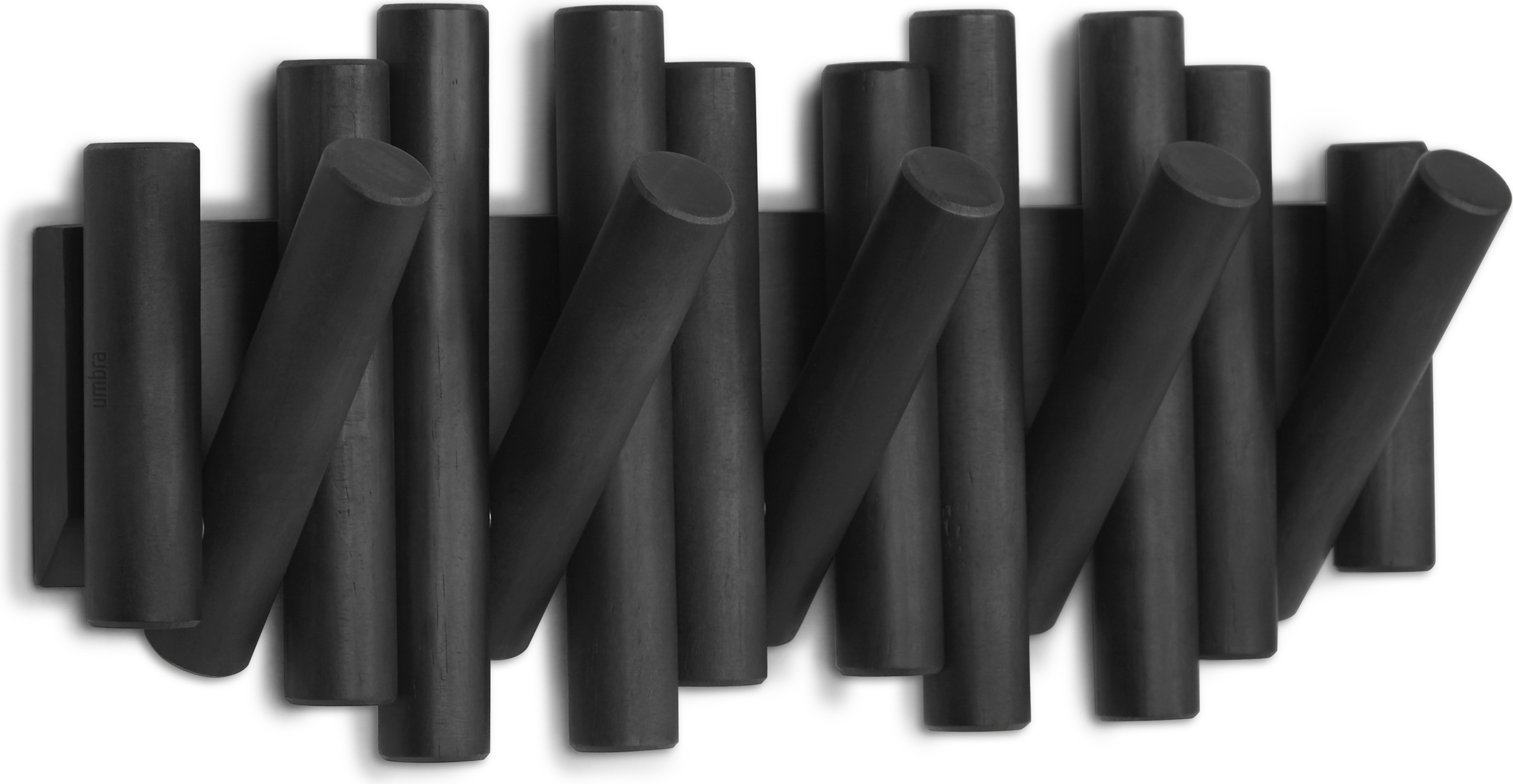 Wieszak listwa Picket Rail Hook czarny