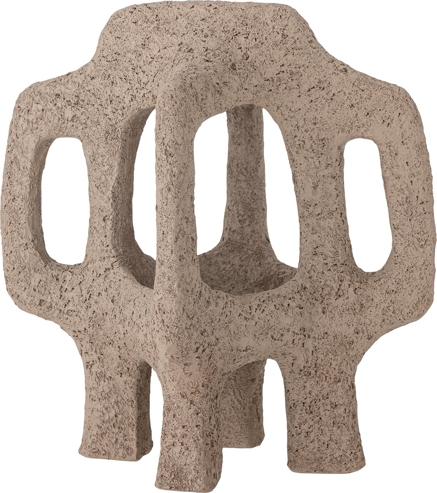 Figurka dekoracyjna Ombra 23 cm beżowa