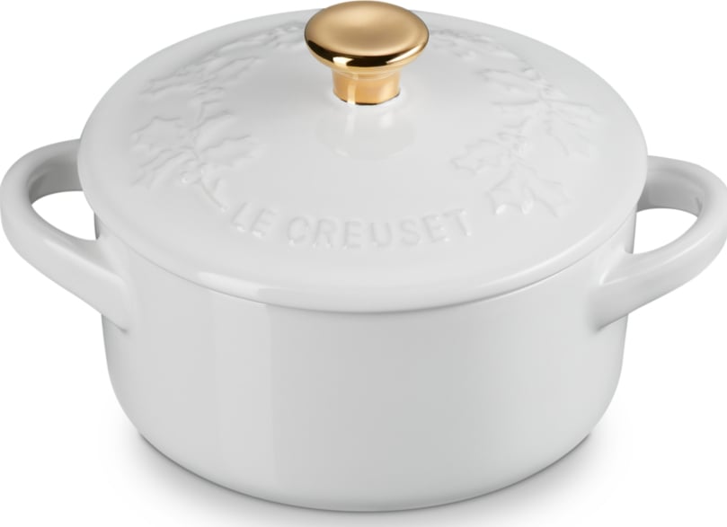 Kokilka Mini Cocotte Holly 250 ml biała