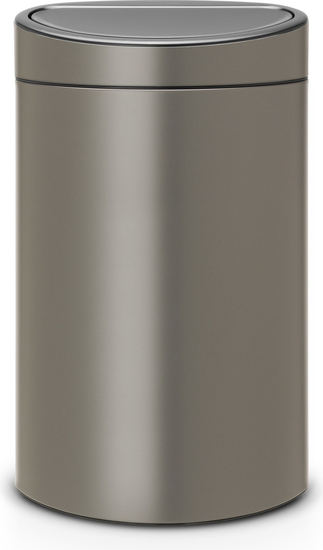 Kosz na śmieci Touch Bin 40 l platynowy