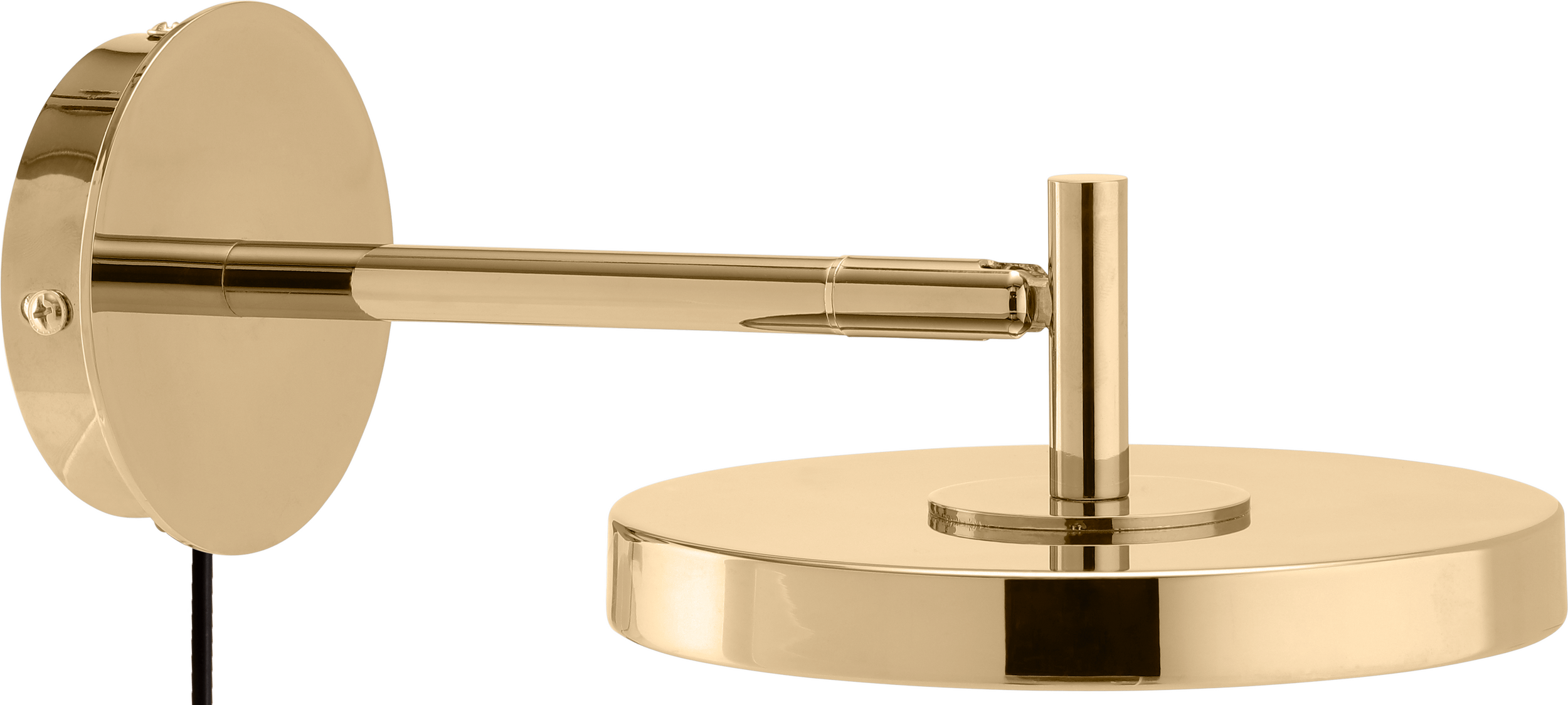 Kinkiet Asteria 25 cm mosiądz polerowany