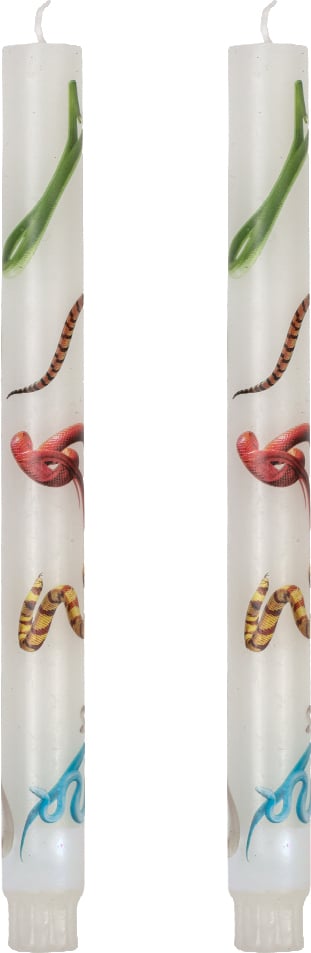 Świece Toiletpaper Snakes White 27 cm 2 szt.