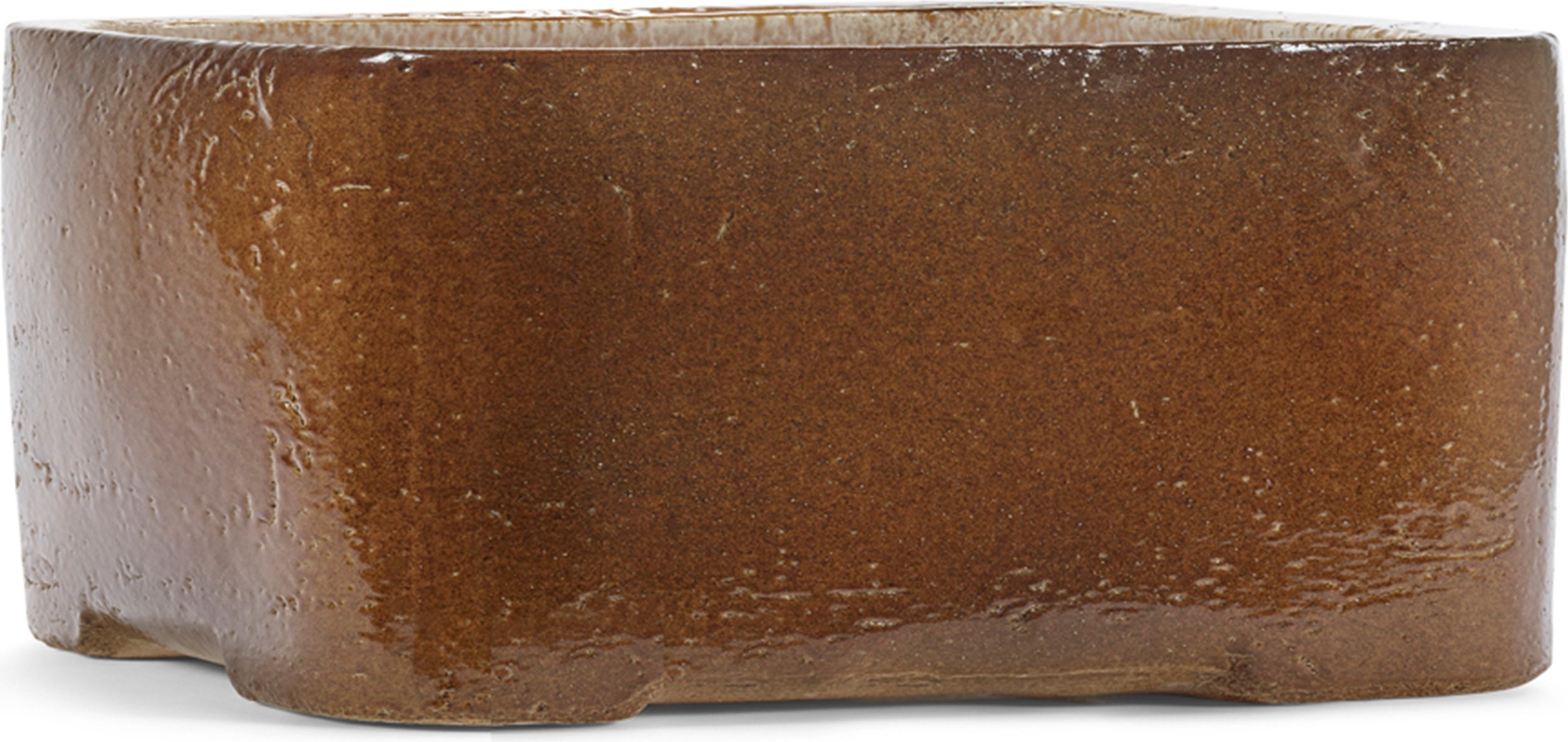 Kwietnik Book niski 41 cm brązowy