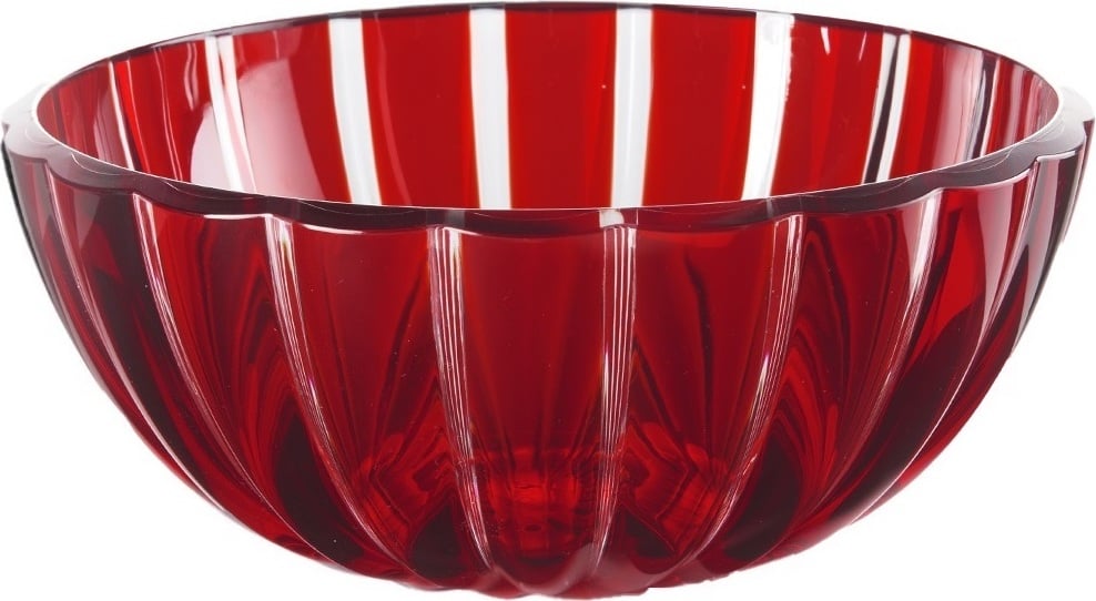 Misa sałatkowa Dolcevita L czerwona z recyklingu