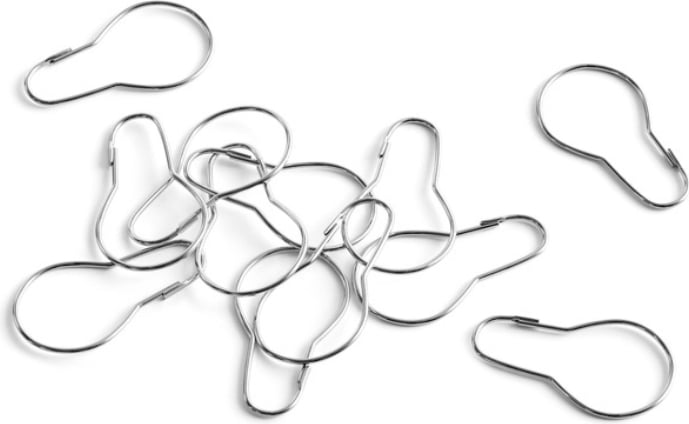 Zawieszki do zasłony prysznicowej Hay 12 szt.