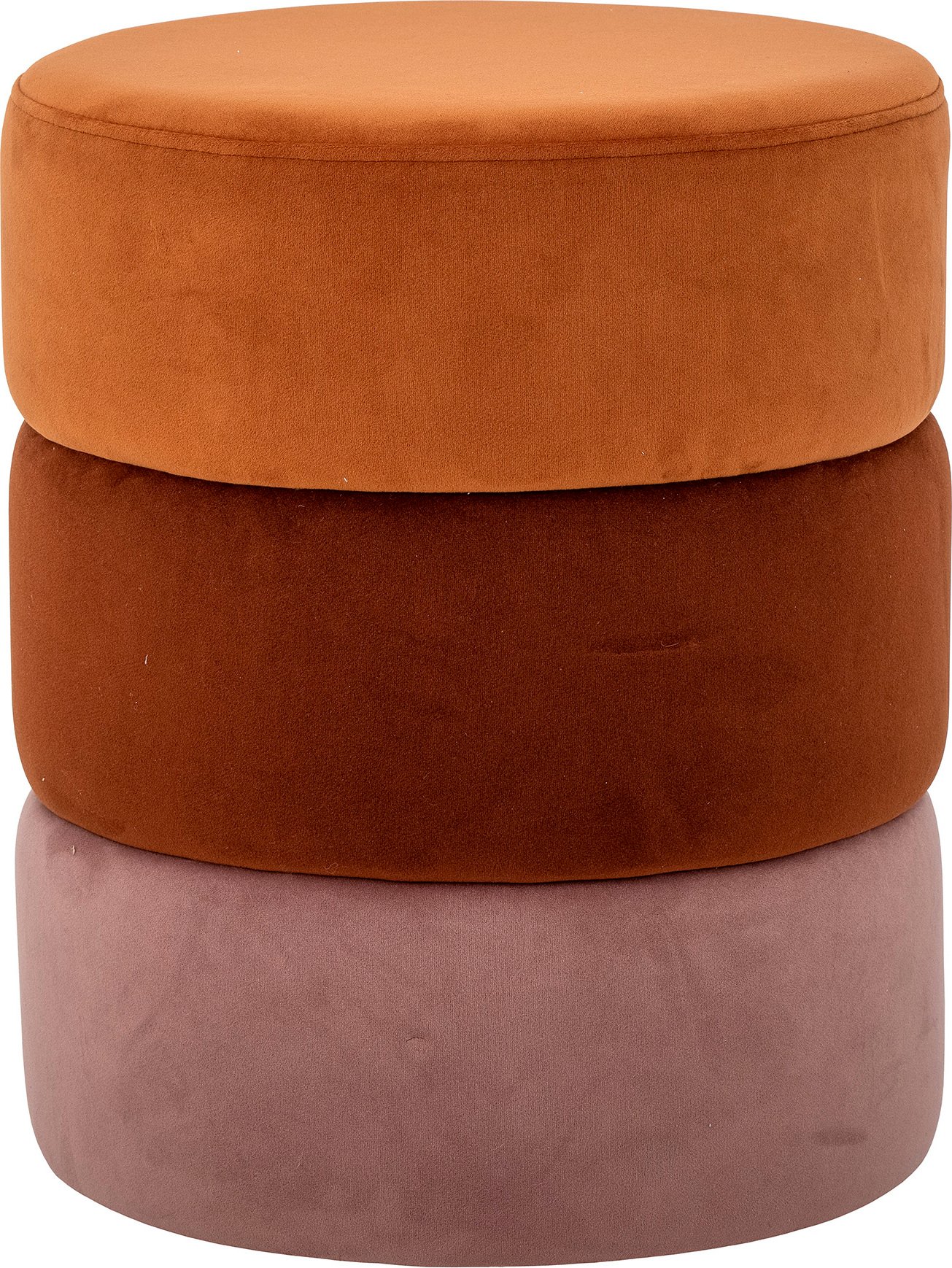 Puf Bilbao 45 cm pomarańczowo-różowy