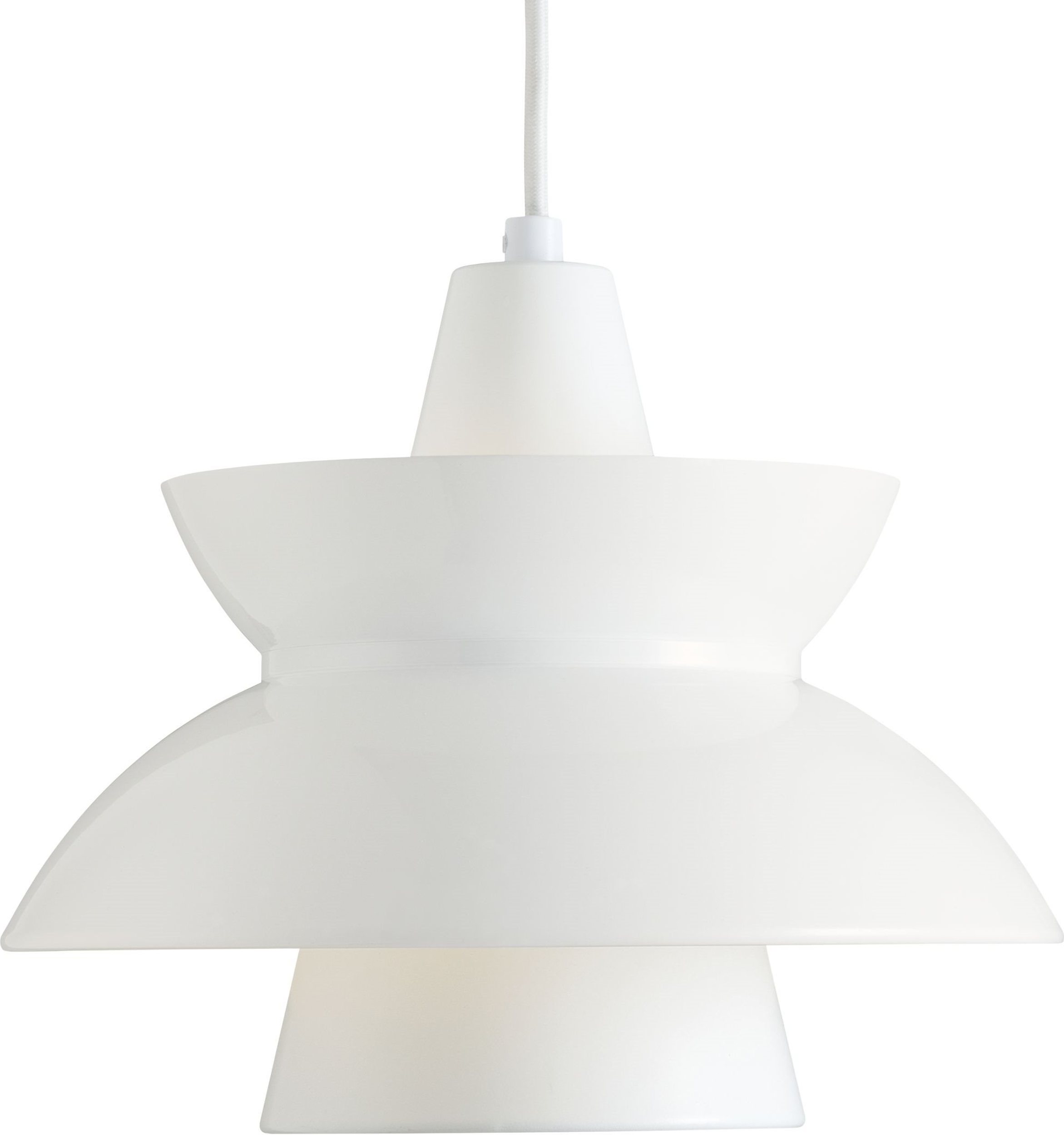 Lampa wisząca Doo-Wop biała