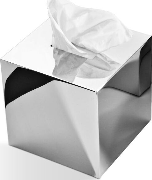 Pojemnik na chusteczki Corner kwadratowy chrom