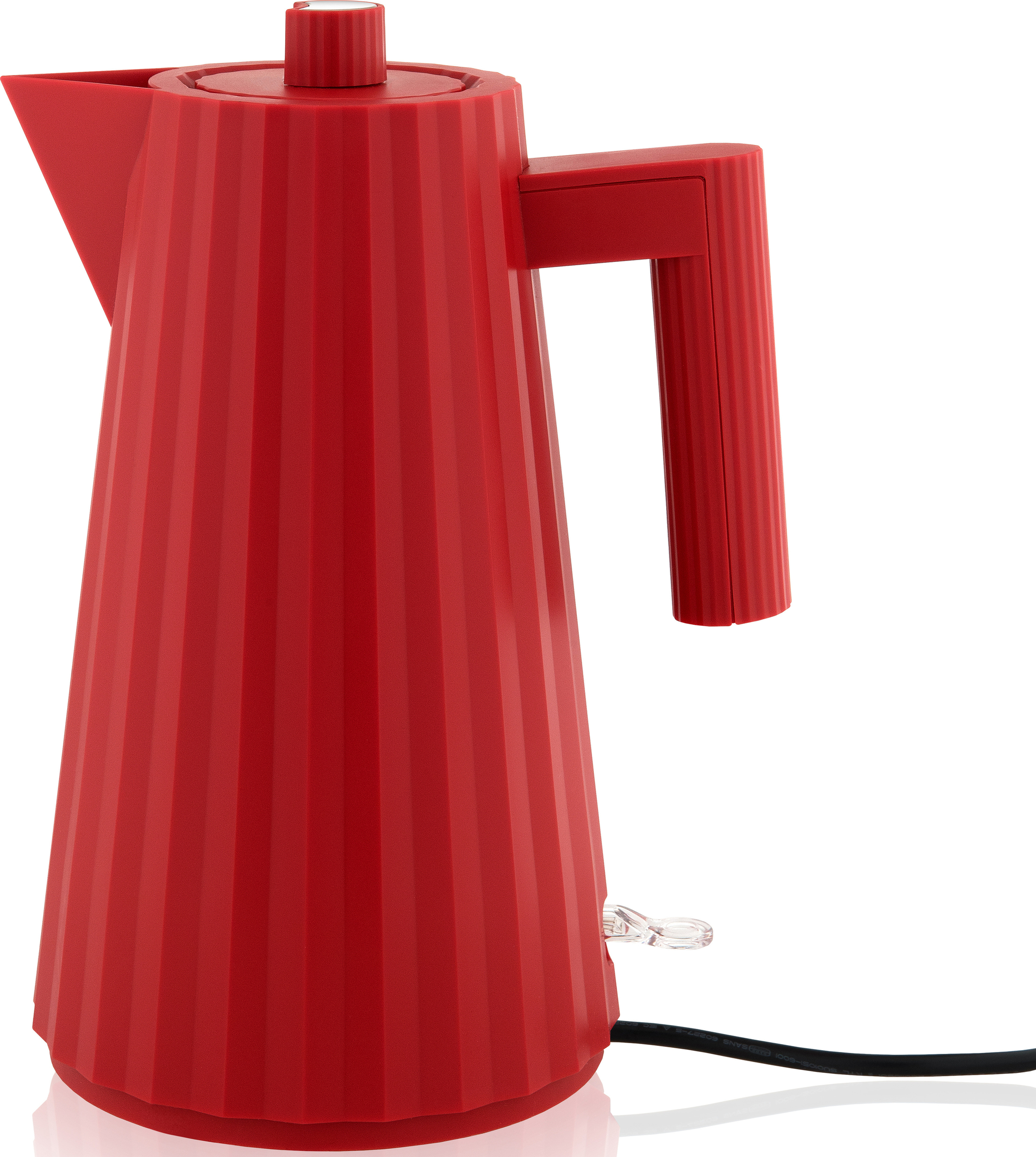 Czajnik elektryczny Plissé 1,7 l czerwony
