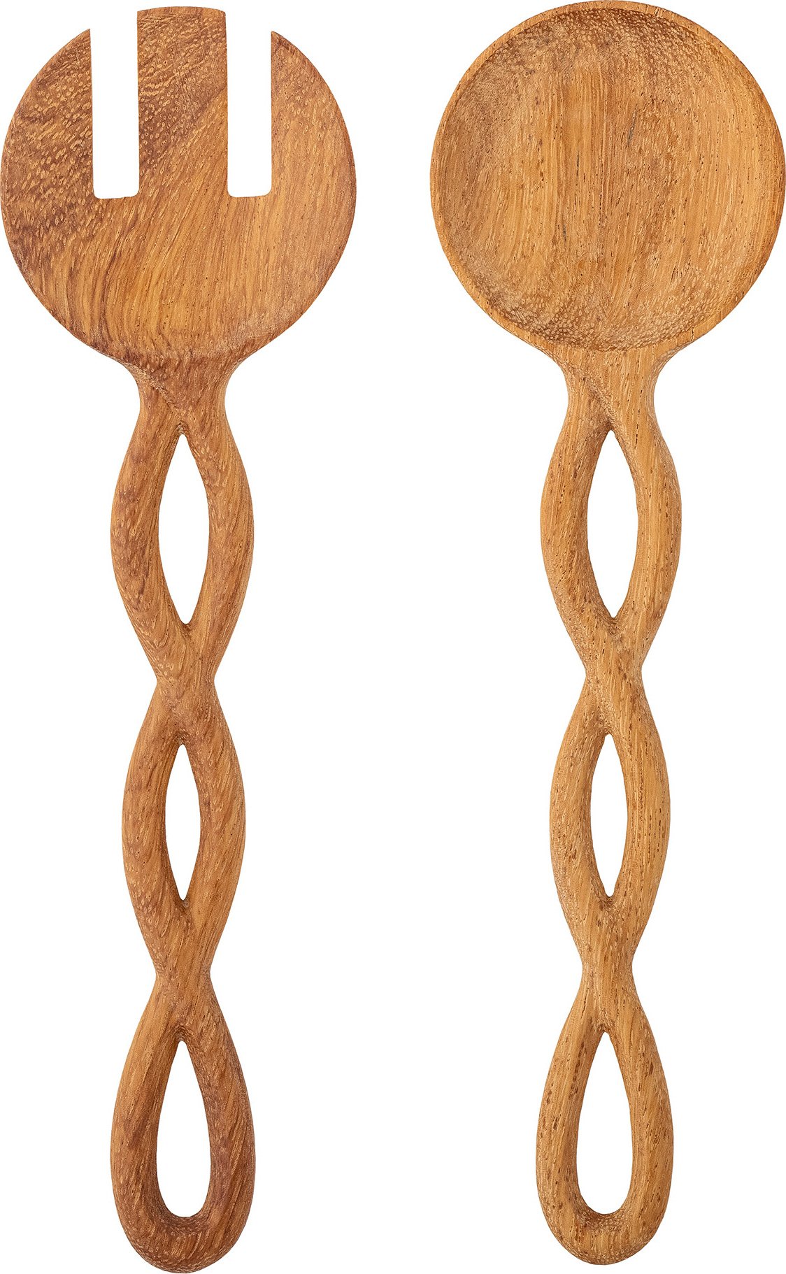 Łyżki do sałaty Pinar jasnobrązowe 2 szt.