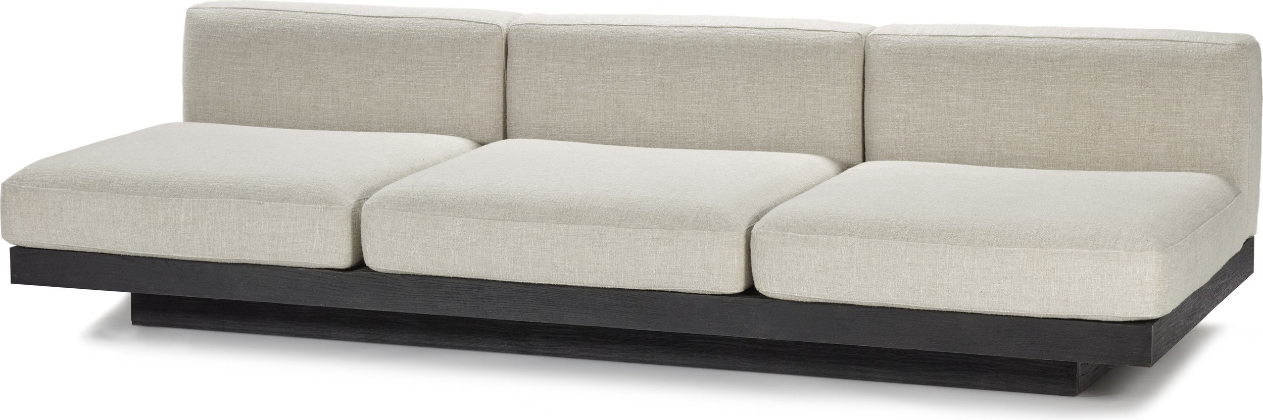 Sofa trzyosobowa Rudolph 279 cm kremowa