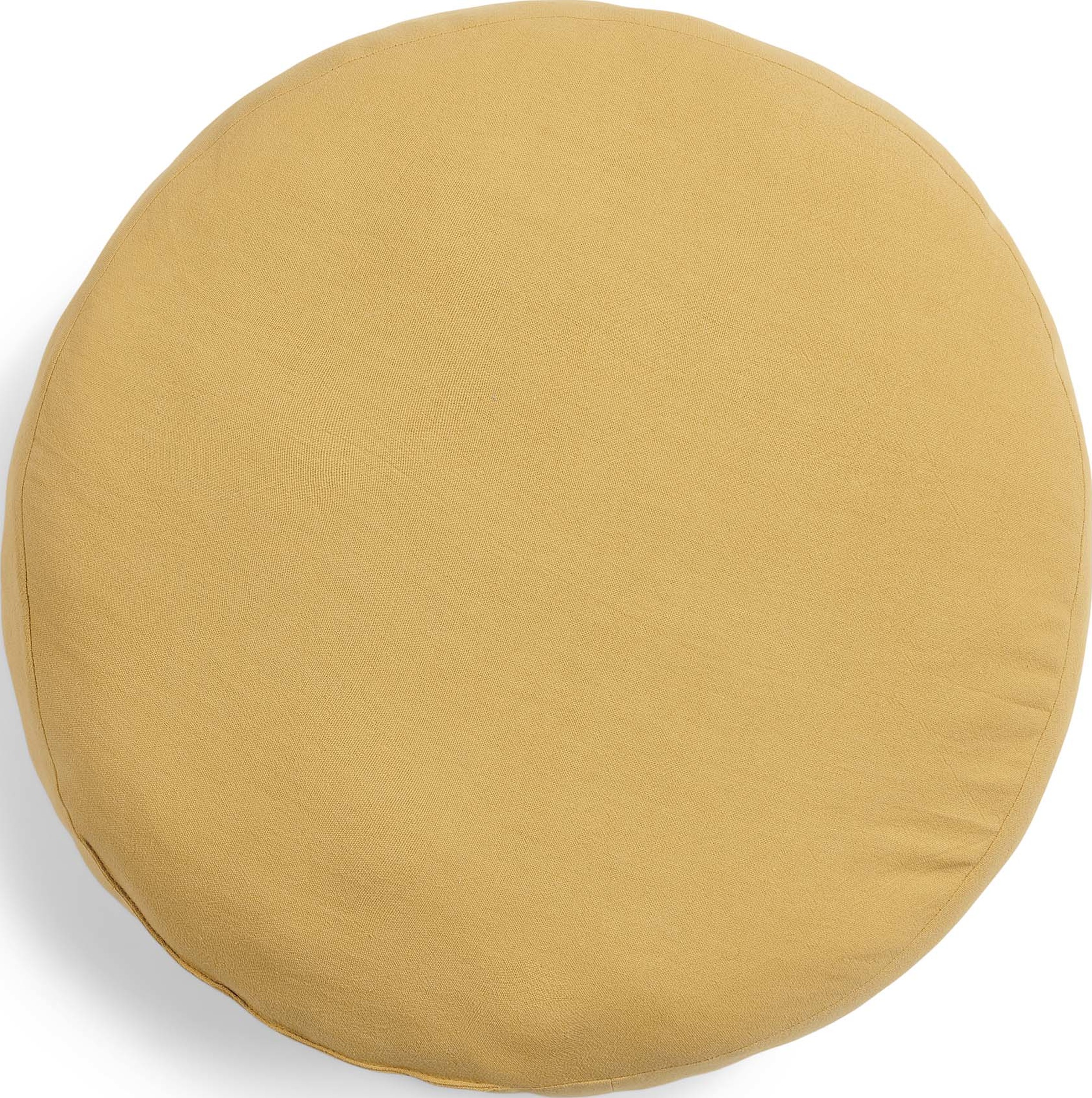 Poduszka dekoracyjna Mads okrągła 45 cm ochra