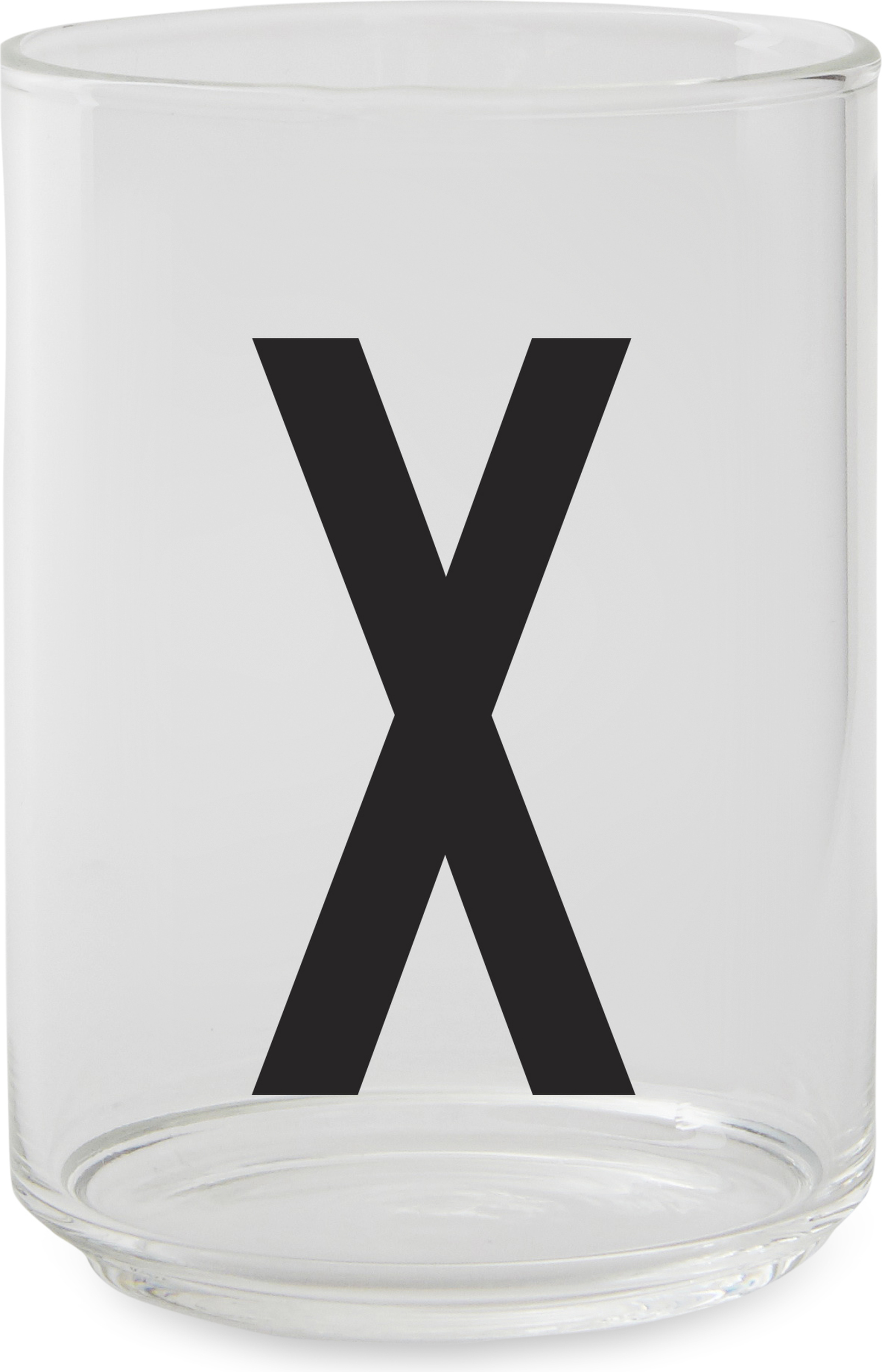 Szklanka AJ litera X