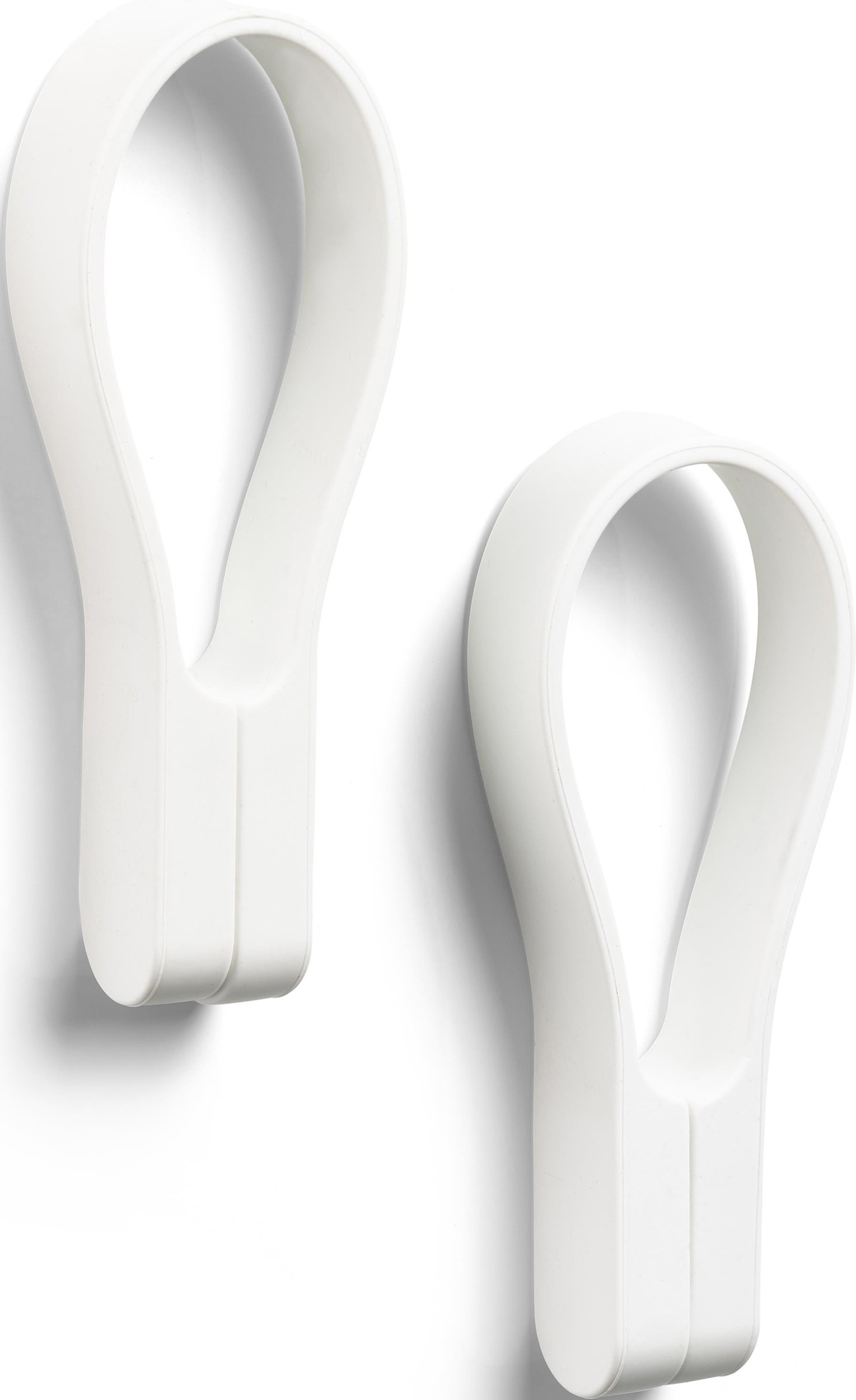 Zawieszki do haczyków ściennych Zone Denmark białe magnetyczne 2 szt.