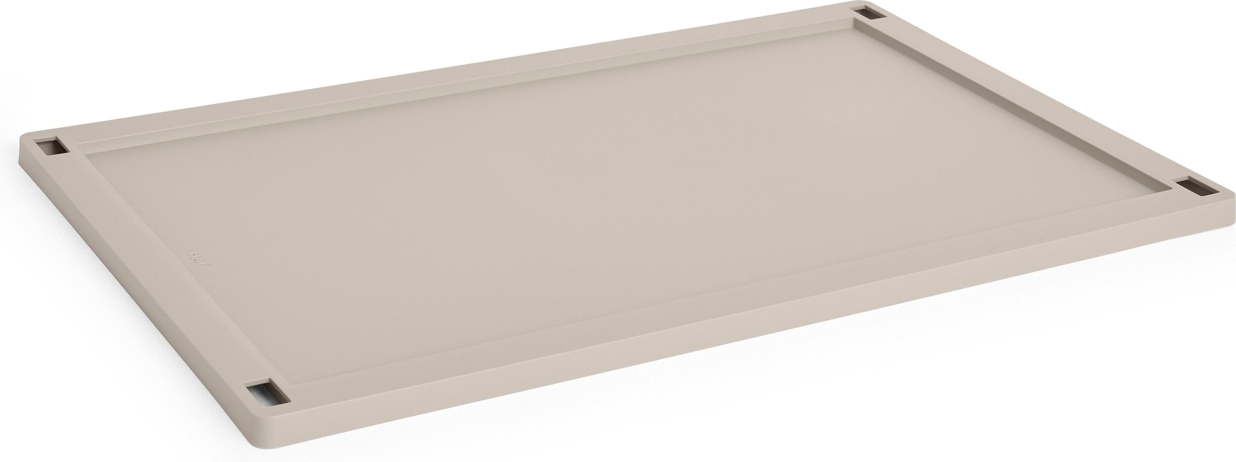 Pokrywka do kosza do przechowywania Hay Colour Crate L taupe