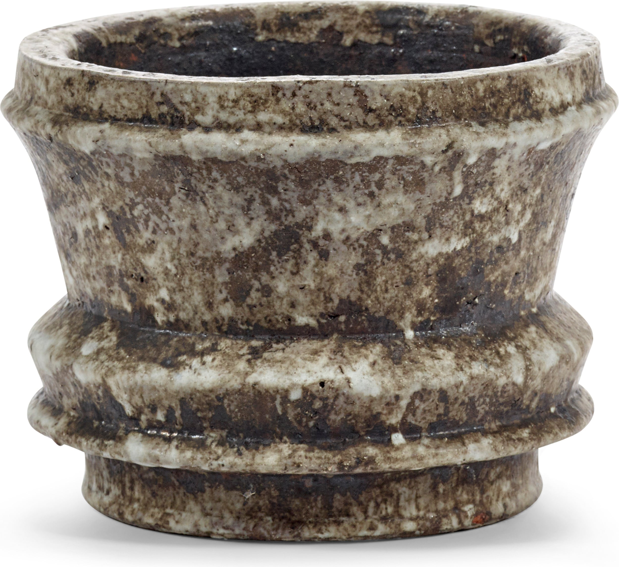 Doniczka Mesa 25 cm brązowa