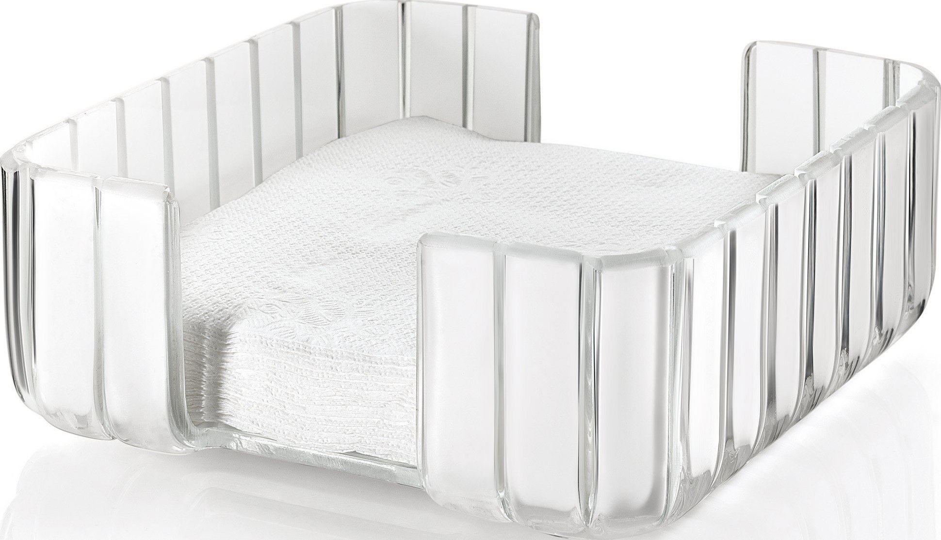 Serwetnik Grace biały