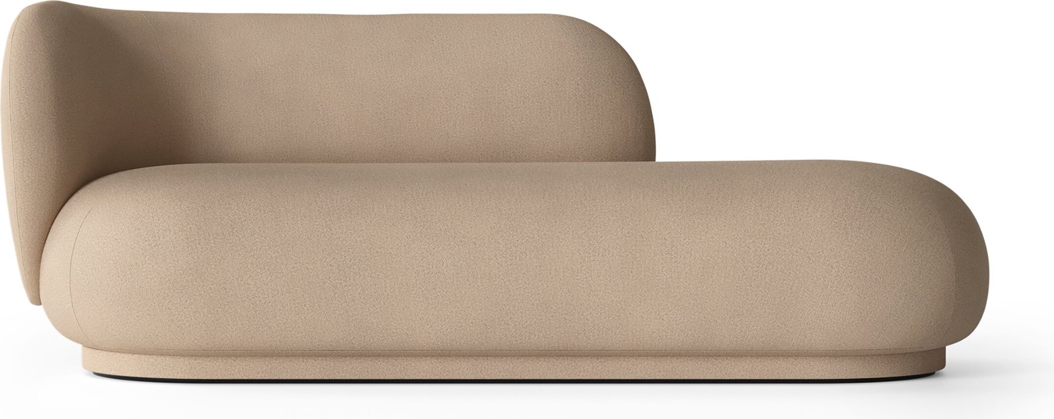 Leżanka lewostronna Rico Brushed piaskowy