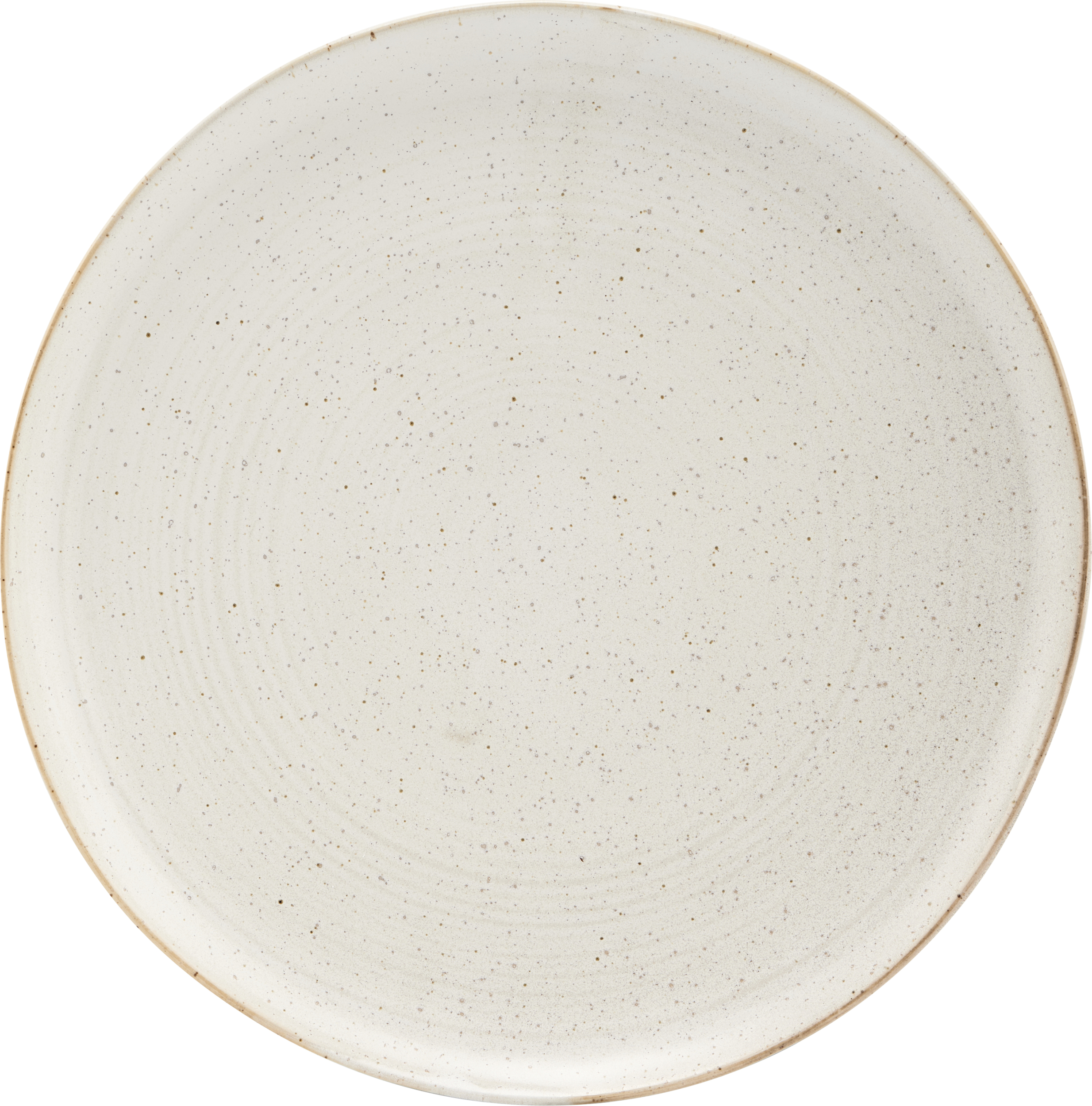 Talerz obiadowy Pion szaro-biały