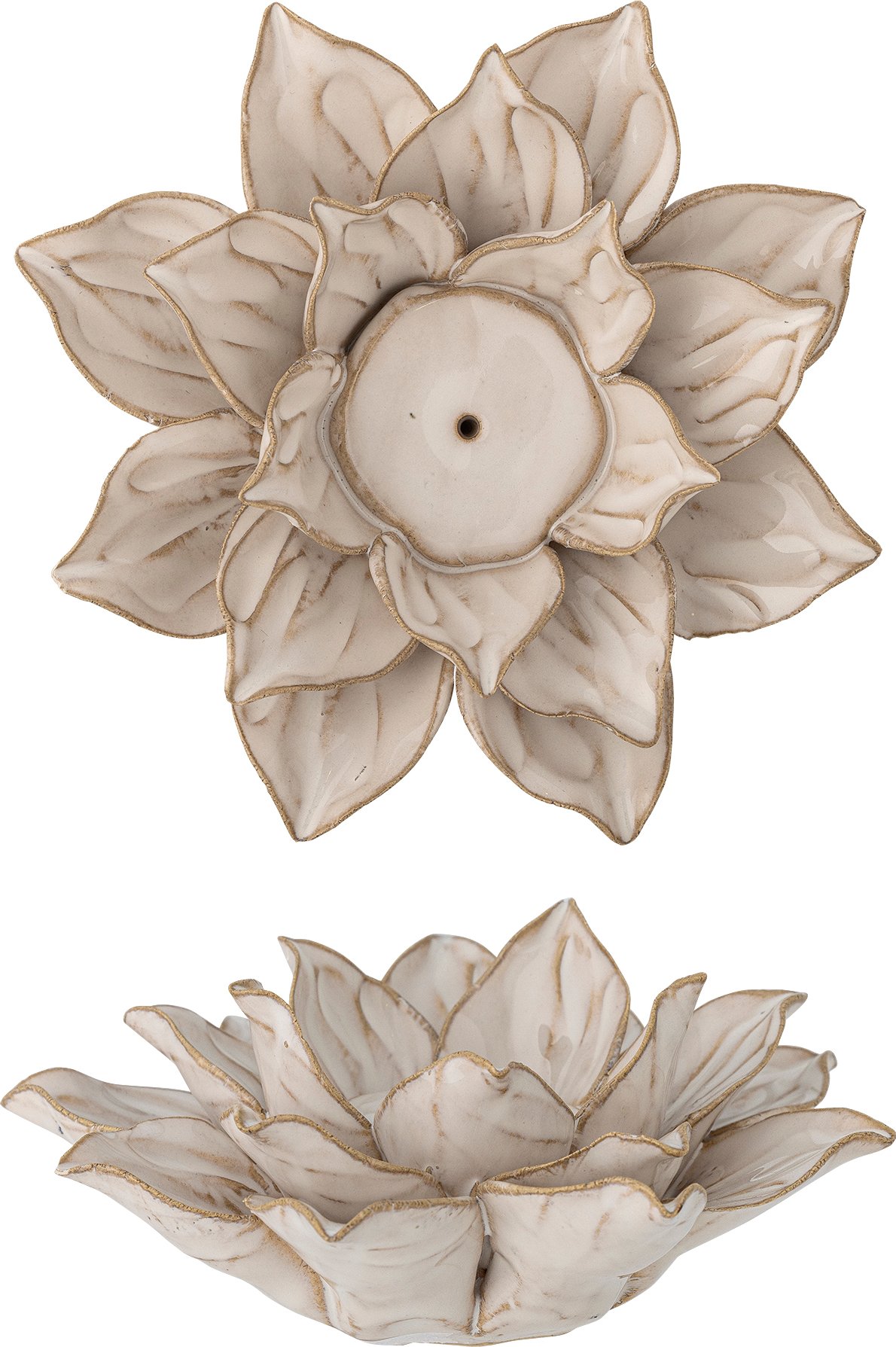 Świecznik na tealighty Eira 13 cm beżowy