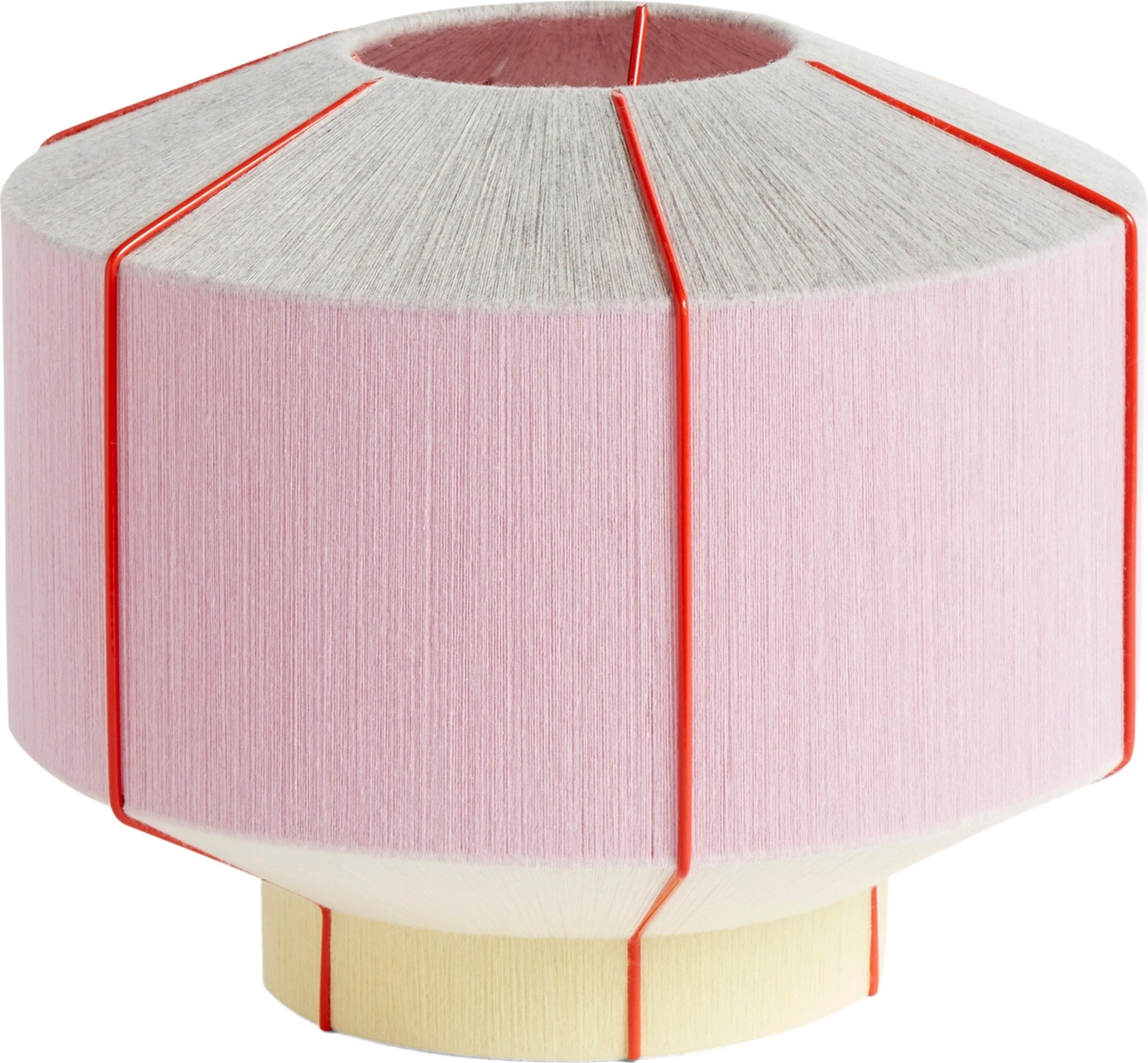 Klosz Bonbon 380 szaro-różowo-żółty