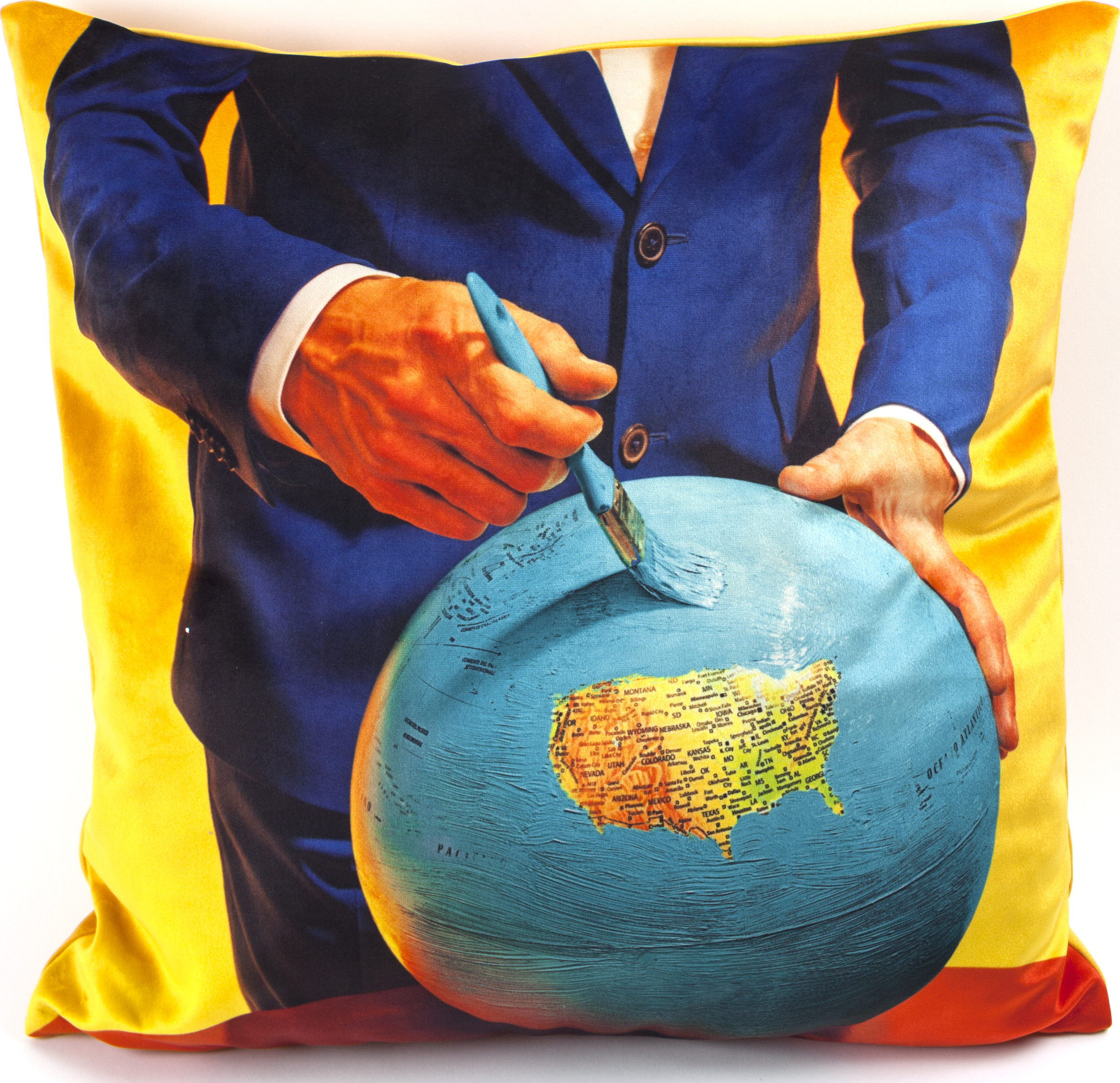 Poduszka Seletti Wears Toiletpaper PE Globe