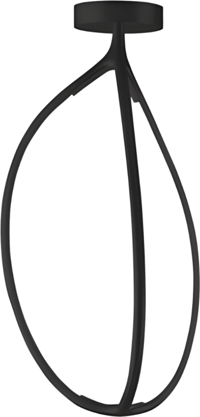 Lampa wisząca Arrival 70 cm czarna