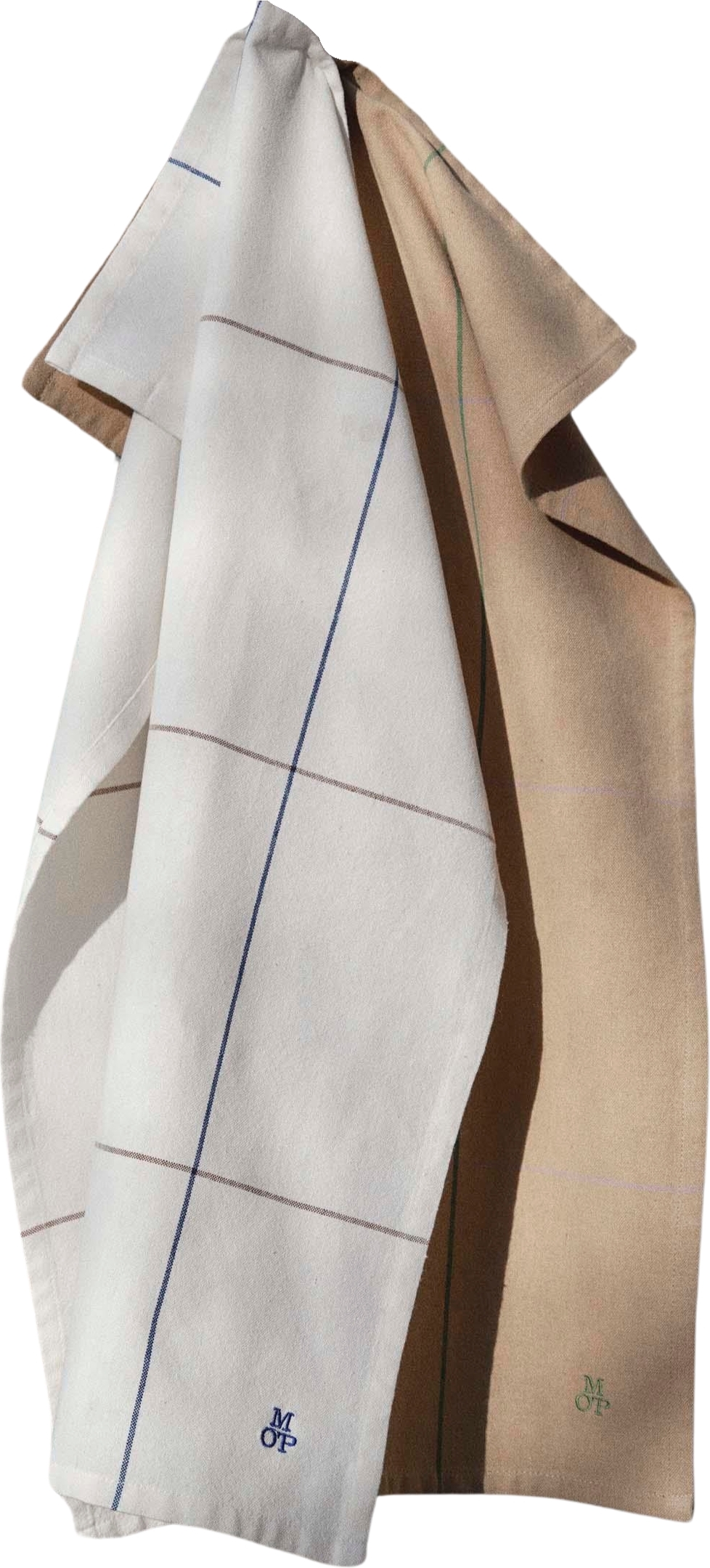 Ścierki kuchenne Haley 50 x 70 cm jasnobeżowa i piaskowa 2 szt.