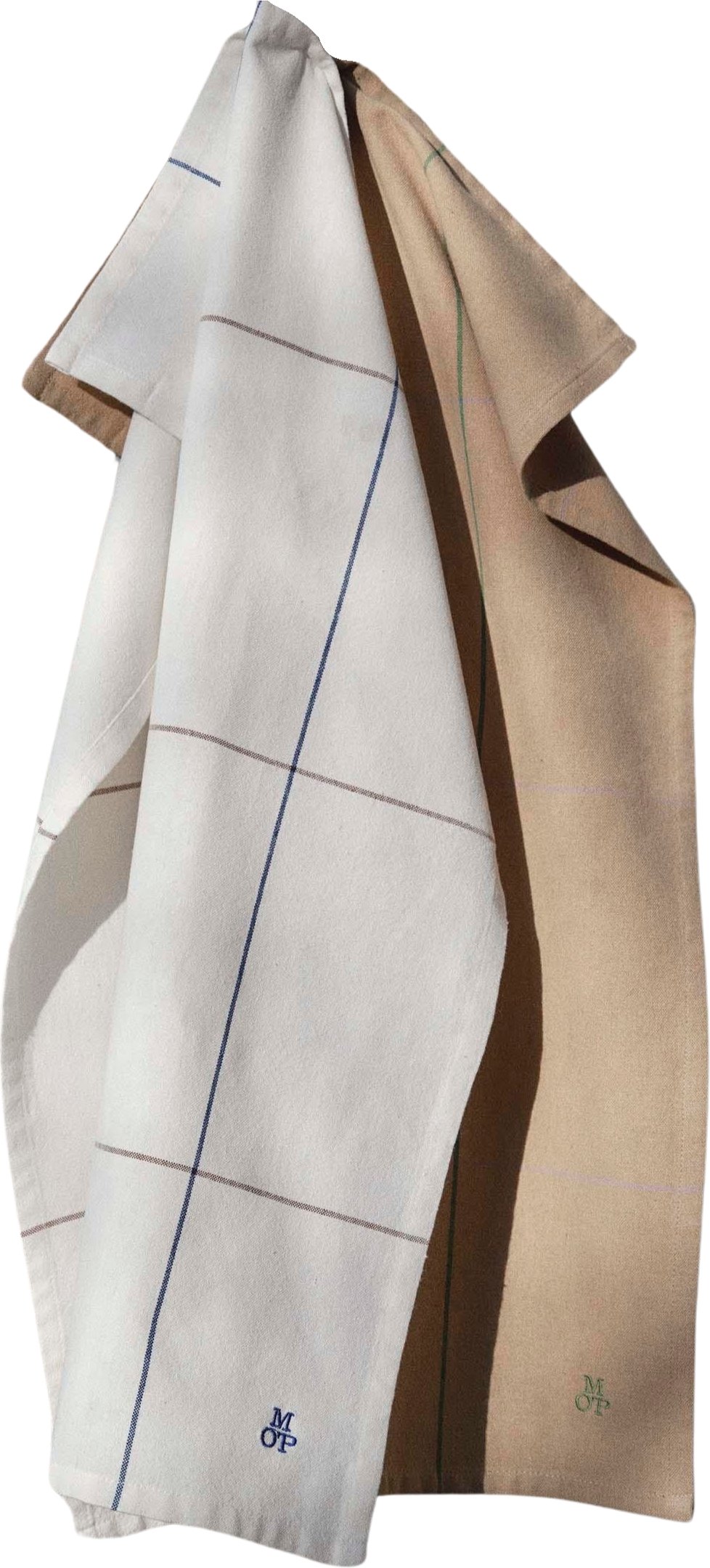 Ścierki kuchenne Haley 50 x 70 cm jasnobeżowa i piaskowa 2 szt.