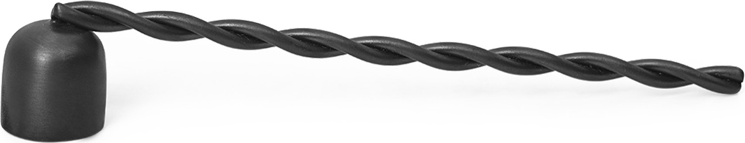 Gasidło do świec Twist czarny mosiądz