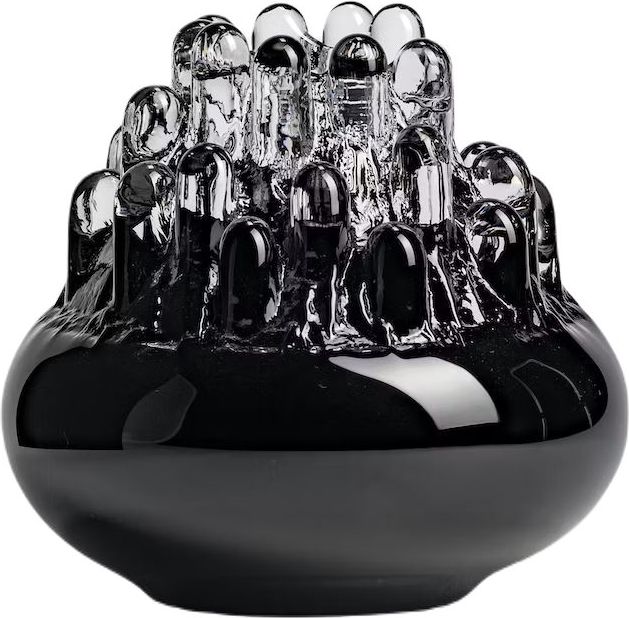 Świecznik na tealighty Polar 33 cm czarny