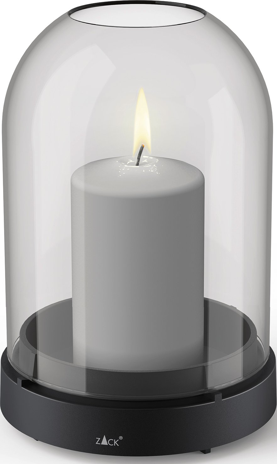 Latarnia Trevo 20,3 cm szary