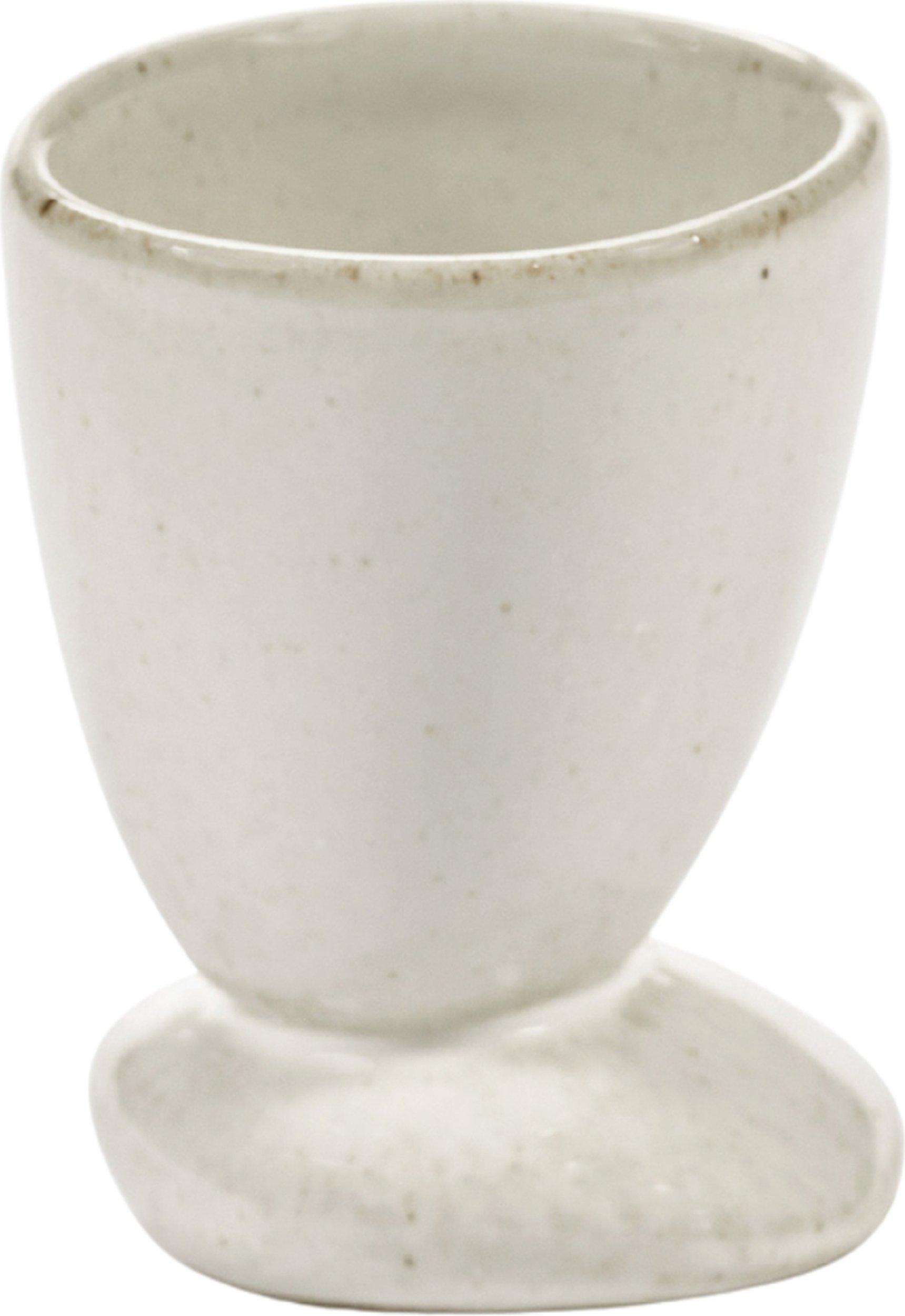 Kieliszek na jajko Out of Lines złamana biel