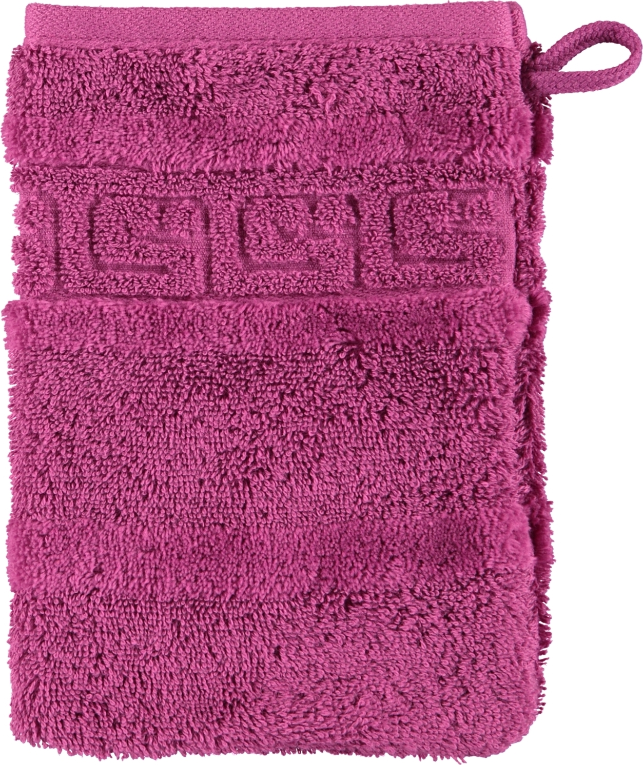 Rękawica kąpielowa Noblesse 16 x 22 cm purpurowa