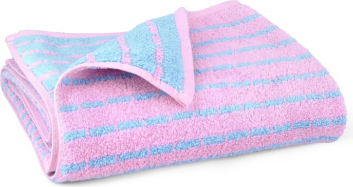 Ręcznik Nuance 70 x 140 cm niebiesko-różowy