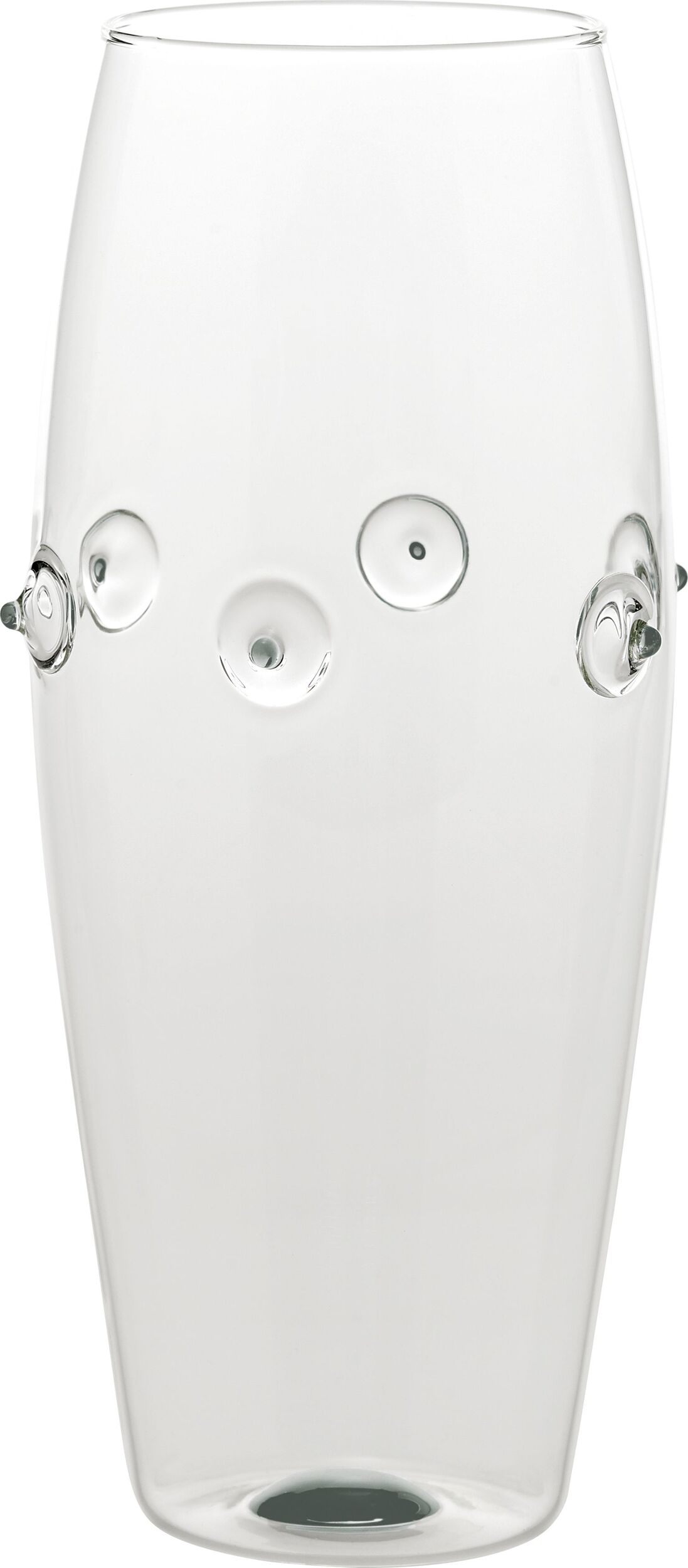 Wazon Patèa wypukły 24 cm szary