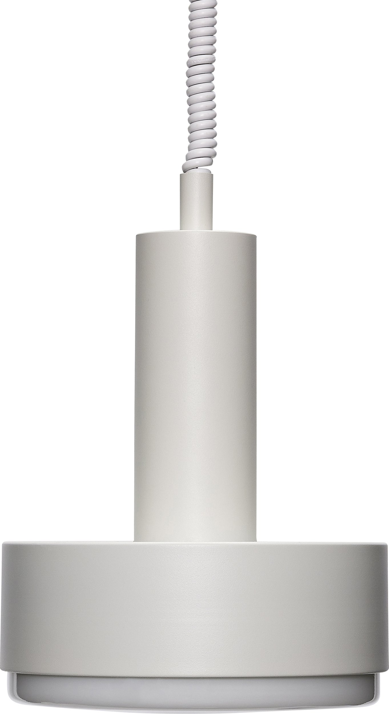 Lampa wisząca Quip jasnoszara