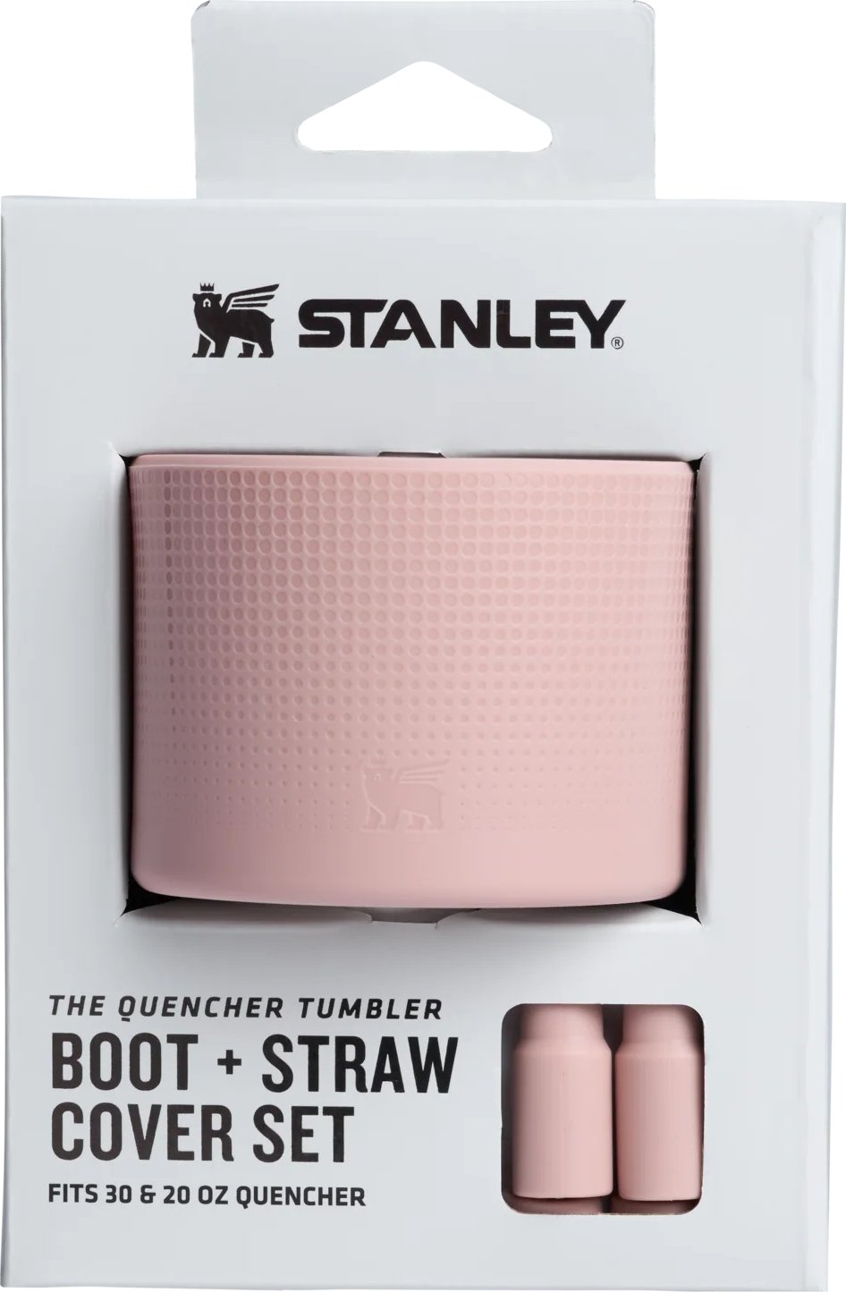 Zestaw silikonowych akcesoriów ochronnych do kubków termicznych Quencher 0,59 - 0,89 l pink dust