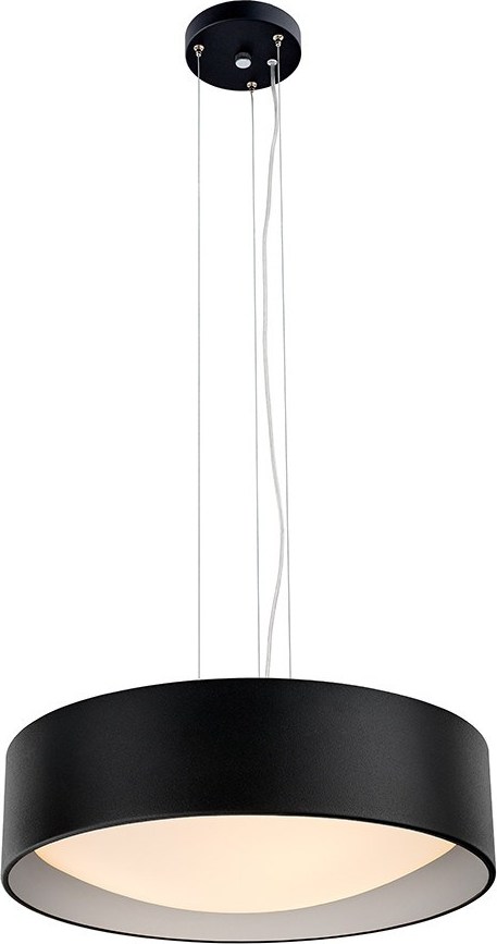 Lampa wisząca Vero czerń i srebro