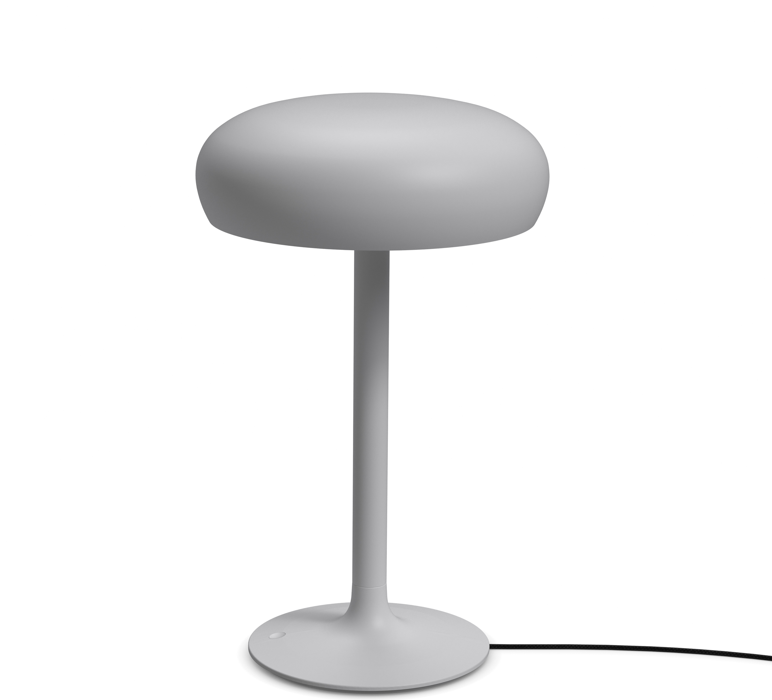 Lampa stołowa Emendo jasnoszara