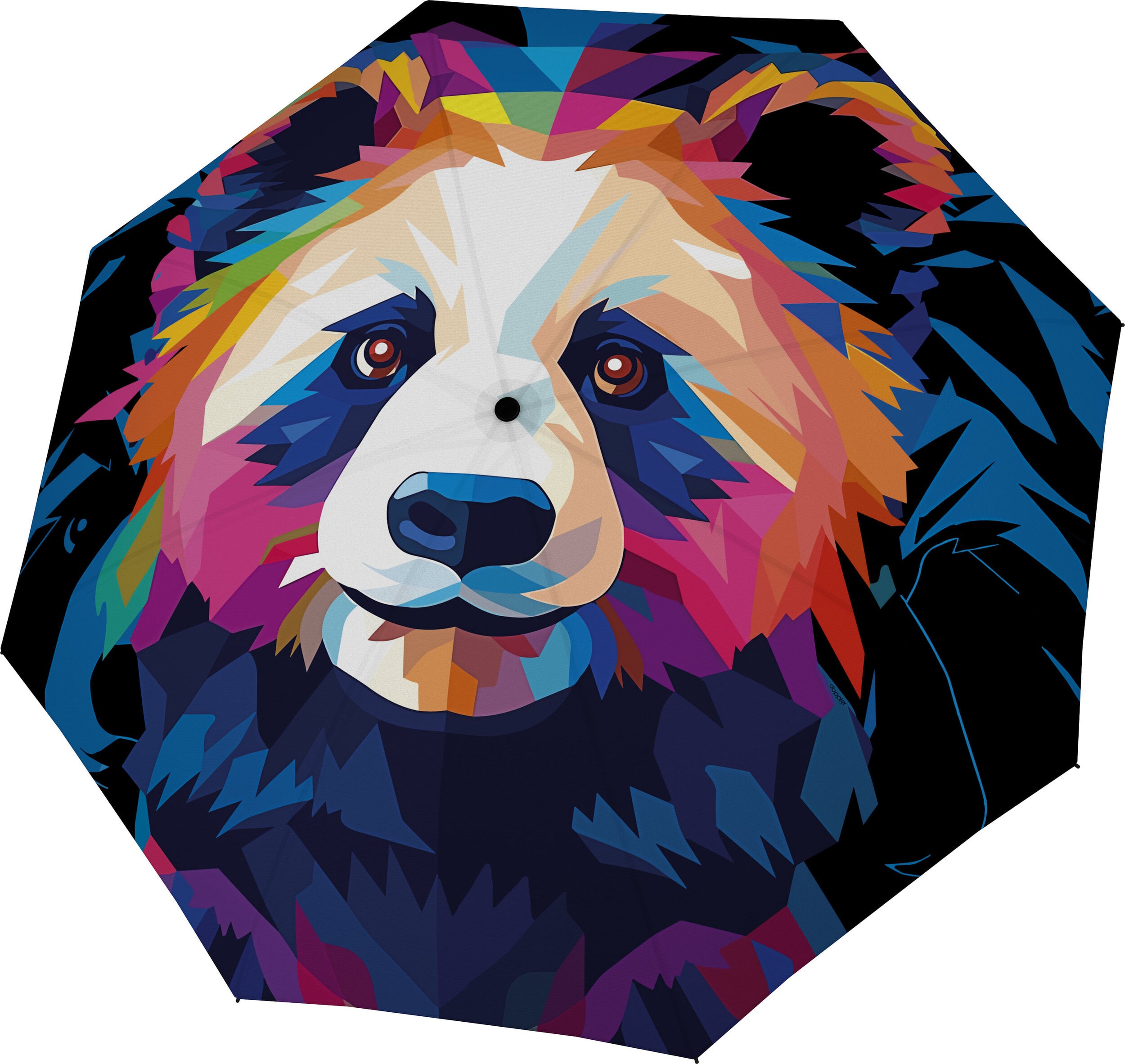 Parasolka automatyczna Modern.Art panda wielokolorowa