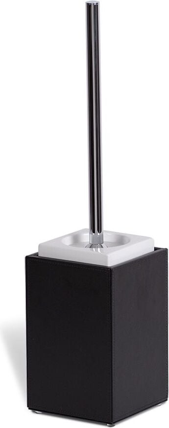 Szczotka do WC Brownie czarno-biała chrom