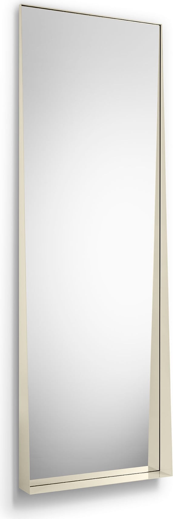 Lustro ścienne Beak L kremowe